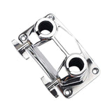 Maxbell Bass Drum Holder Clamp Repair Part Drumtom Mount Bracket for Percussion Drum WC80A 135x74.5x48mm