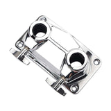 Maxbell Bass Drum Holder Clamp Repair Part Drumtom Mount Bracket for Percussion Drum WC80A 135x74.5x48mm