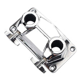 Maxbell Bass Drum Holder Clamp Repair Part Drumtom Mount Bracket for Percussion Drum WC80A 135x74.5x48mm