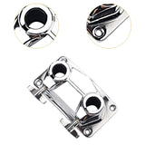 Maxbell Bass Drum Holder Clamp Repair Part Drumtom Mount Bracket for Percussion Drum WC80A 135x74.5x48mm