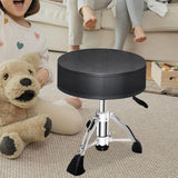 Maxbell Hydraulic Drum Stool Height Adjustable Thick Drum Throne Round Seat Drummers
