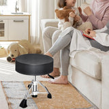 Maxbell Hydraulic Drum Stool Height Adjustable Thick Drum Throne Round Seat Drummers