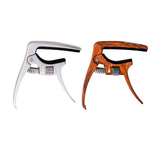 Maxbell Guitar Capo Easy to Use Professional for Six String Electric Guitar Acoustic Argent
