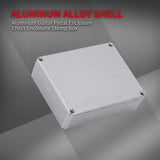 Maxbell Guitar Effect Pedal Enclosure for DIY Effects Box Bass Metal 1590XX Supplies