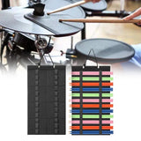 Maxbell Portable Drumstick Display Hanging Drumstick Holder for Drumming Enthusiasts