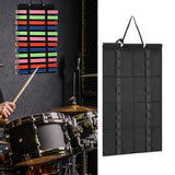 Maxbell Portable Drumstick Display Hanging Drumstick Holder for Drumming Enthusiasts