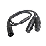 XLR Cable Sturdy Audio Adapter Cable for Sound Cards Players Active Speakers