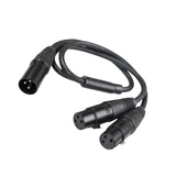 XLR Cable Sturdy Audio Adapter Cable for Sound Cards Players Active Speakers