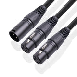 XLR Cable Sturdy Audio Adapter Cable for Sound Cards Players Active Speakers