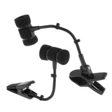 Maxbell Instrument Microphone Clip without Microphone 19cm Microphone Gooseneck Clip clip for Saxophone