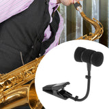 Maxbell Instrument Microphone Clip without Microphone 19cm Microphone Gooseneck Clip clip for Saxophone