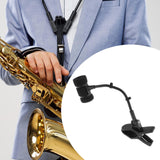 Maxbell Instrument Microphone Clip without Microphone 19cm Microphone Gooseneck Clip clip for Erhu
