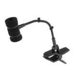 Maxbell Instrument Microphone Clip without Microphone 19cm Microphone Gooseneck Clip clip for Erhu