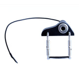 Maxbell Contact Microphone Piezo Pickup Portable for Acoustic Guitars Violin (Black)