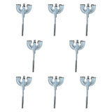 Maxbell 8x Bass Drum Claws Wear Resistant Hardware Percussion Instrument Accessories M6
