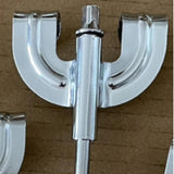 Maxbell 8x Bass Drum Claws Wear Resistant Hardware Percussion Instrument Accessories M6