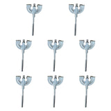 Maxbell 8x Bass Drum Claws Wear Resistant Hardware Percussion Instrument Accessories M5