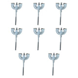 Maxbell 8x Bass Drum Claws Wear Resistant Hardware Percussion Instrument Accessories M5