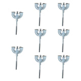 Maxbell 8x Bass Drum Claws Wear Resistant Hardware Percussion Instrument Accessories M5