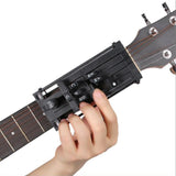 Maxbell Guitar Aid Chord Accessories Guitar Chord Changer for Home Anywhere Beginner black