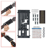 Maxbell Guitar Aid Chord Accessories Guitar Chord Changer for Home Anywhere Beginner black