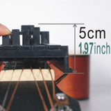 Maxbell Guitar Aid Chord Accessories Guitar Chord Changer for Home Anywhere Beginner black
