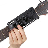 Maxbell Guitar Aid Chord Accessories Guitar Chord Changer for Home Anywhere Beginner black