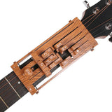 Maxbell Guitar Aid Chord Accessories Guitar Chord Changer for Home Anywhere Beginner Wooden red