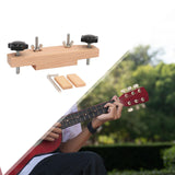 Maxbell Acoustic Guitar Bridge Clamp Professional Solid Wood Guitar Maintenance Tool