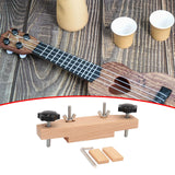 Maxbell Acoustic Guitar Bridge Clamp Professional Solid Wood Guitar Maintenance Tool