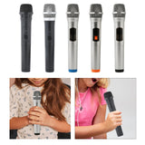 Maxbell Artificial Children Microphone Pretend Play for Weddings Events Thanksgiving Black mesh head