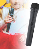 Maxbell Artificial Children Microphone Pretend Play for Weddings Events Thanksgiving Black mesh head