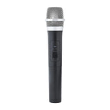 Maxbell Artificial Children Microphone Pretend Play for Weddings Events Thanksgiving Argent mesh head