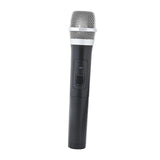 Maxbell Artificial Children Microphone Pretend Play for Weddings Events Thanksgiving Argent mesh head