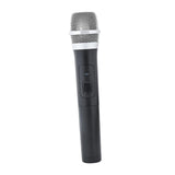 Maxbell Artificial Children Microphone Pretend Play for Weddings Events Thanksgiving Argent mesh head