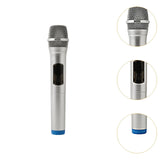 Maxbell Artificial Children Microphone Pretend Play for Weddings Events Thanksgiving blue base