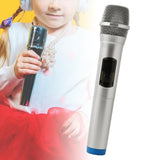 Maxbell Artificial Children Microphone Pretend Play for Weddings Events Thanksgiving blue base