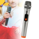 Maxbell Artificial Children Microphone Pretend Play for Weddings Events Thanksgiving orange base