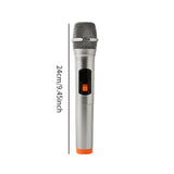 Maxbell Artificial Children Microphone Pretend Play for Weddings Events Thanksgiving orange base