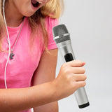 Maxbell Artificial Children Microphone Pretend Play for Weddings Events Thanksgiving black base