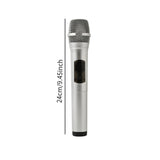 Maxbell Artificial Children Microphone Pretend Play for Weddings Events Thanksgiving black base