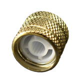 Maxbell Guitar Knob Volume Control Knob Dome Knob for Electric Guitar Bass Accs gold