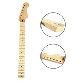 Maxbell Electric Guitar Neck 22 Fret Sturdy Bass Neck for Guitar Amateurs Guitarists