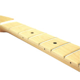 Maxbell Electric Guitar Neck 22 Fret Sturdy Bass Neck for Guitar Amateurs Guitarists