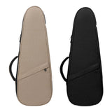 Maxbell Ukulele Bag Adjustable Shoulder Strap Ukulele Storage Pouch for Concert Tour Khaki