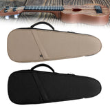 Maxbell Ukulele Bag Adjustable Shoulder Strap Ukulele Storage Pouch for Concert Tour Khaki