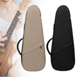 Maxbell Ukulele Bag Adjustable Shoulder Strap Ukulele Storage Pouch for Concert Tour Khaki
