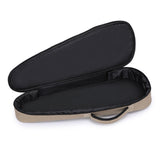 Maxbell Ukulele Bag Adjustable Shoulder Strap Ukulele Storage Pouch for Concert Tour Khaki
