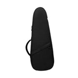 Maxbell Ukulele Bag Adjustable Shoulder Strap Ukulele Storage Pouch for Concert Tour black