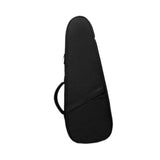Maxbell Ukulele Bag Adjustable Shoulder Strap Ukulele Storage Pouch for Concert Tour black